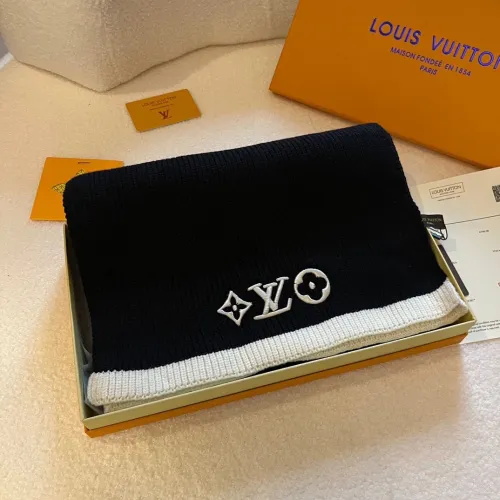 Louis Vuitton Scarves Men Womens Fashion Scarf with Original Box   
