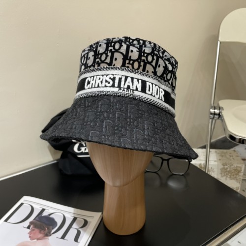 Dior Womens Bucket Hat Luxury Brand Design Dior Cap with Original Box  