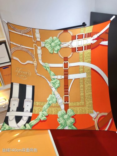 Hermes Scarves Womens Fashion Scarf Shawl 041