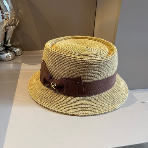 Loewe Womens Bucket Hat Luxury Brand Design Loewe Straw Hats with Original Box  