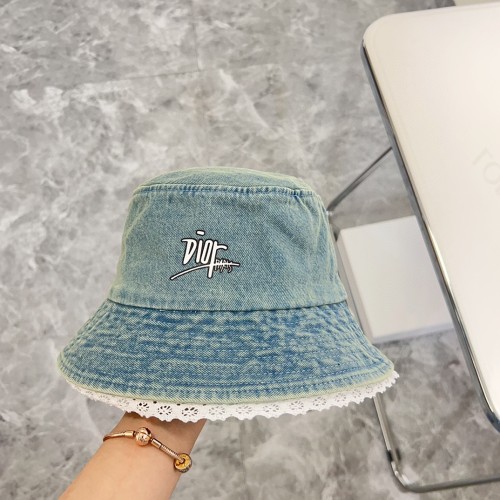 Dior Womens Bucket Hat Luxury Brand Design Dior Cap with Original Box  