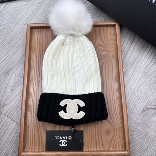 Chanel Womens Hats Luxury Brand Knit Hat with Original Box  