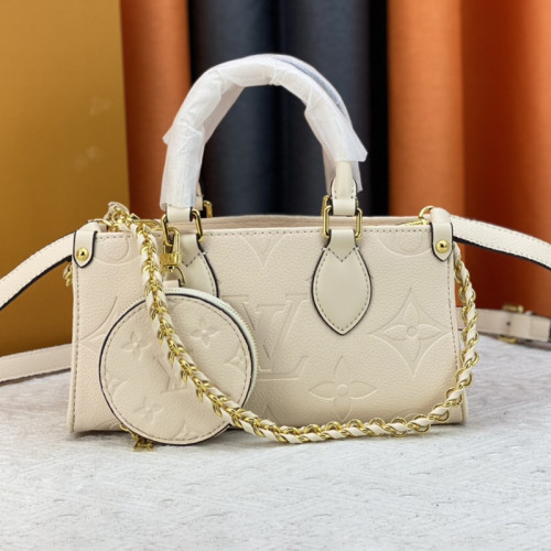 Louis Vuitton Womens Shoulder Bags Handbag Luxury Brand OnTheGo East West with Original Box
