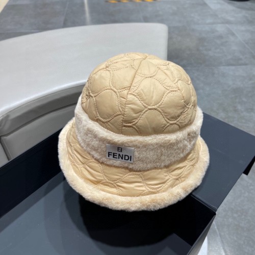 Fendi Womens Bucket Hat Luxury Brand Design Fendi Cap with Original Box  