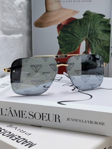 Prada Sunglasses Luxury Brand Men Womens Sunglasses with Original Box  
