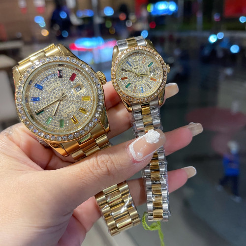 Rolex Men Womens Watch Luxury Brand Design Fashion Type with Original Box