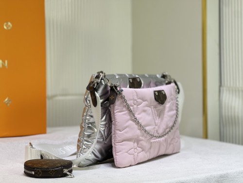 Louis Vuitton Womens Bags Clutch Wallets Luxury Brand Fashion Type Messenger Bags Multi Pochette Accessoires  