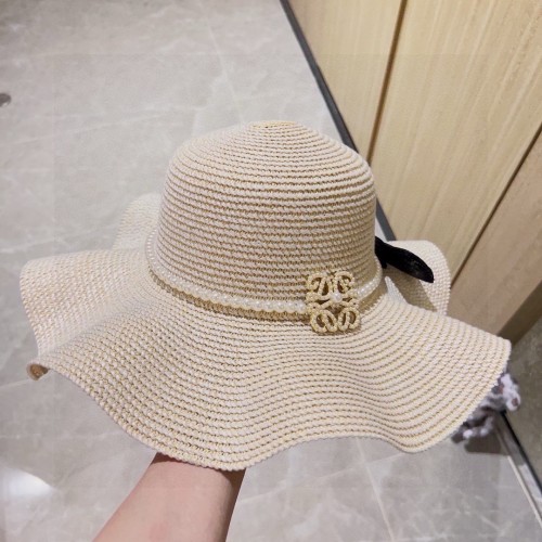 Loewe Womens Straw Hat Luxury Brand Design Loewe Hats with Original Box  