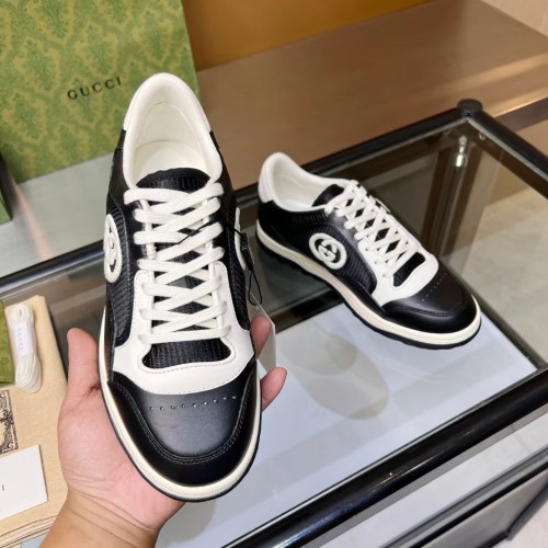 Gucci Womens Shoes Sneakers Luxury Brand Women's MAC80 sneaker in leather with Original Box Whatsapp 