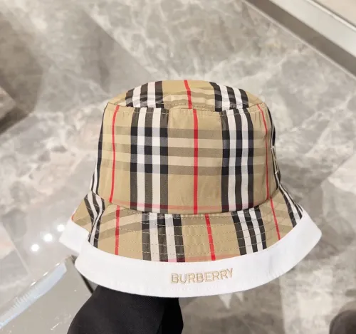 Burberry Womens Mens Cap Bucket Hat Luxury Brand with Original Box  