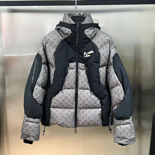 Louis Vuitton Design Mens Womens Winter Windprood Down Jackets Keep Warm 90% White Duck Down