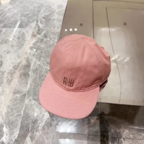 Miumiu Womens Cap Baseball Hat Luxury Brand with Original Box