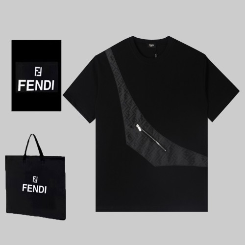 Fendi Luxury Brand Women Mens Short Sleeve T-Shirt   