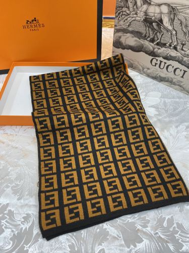 Fendi Scarves Men Womens Fashion Scarf133