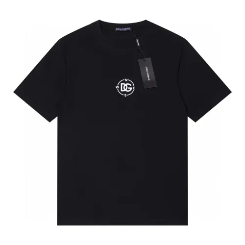 Dolce&Gabbana Luxury Brand Women Mens Short Sleeve T-Shirt   