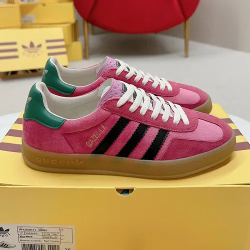 Gucci Adidas Gazelle Womens Shoes Sneakers Luxury Brand adidas x Gucci Gazelle sneaker with Original Box Whatsapp 