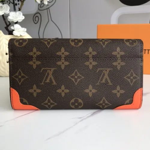 Louis Vuitton Mens Womens Wallets Purse Luxury Brand Designer Estrela Zippy Wallet M61184 with Original Box