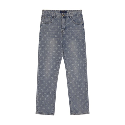 Louis Vuitton Luxury Brand Women Mens Pant Jeans   