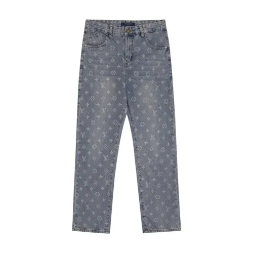 Louis Vuitton Luxury Brand Women Mens Pant Jeans   
