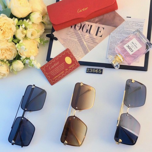 Cartier Sunglasses Luxury Brand Mens Sunglasses with Original Box  