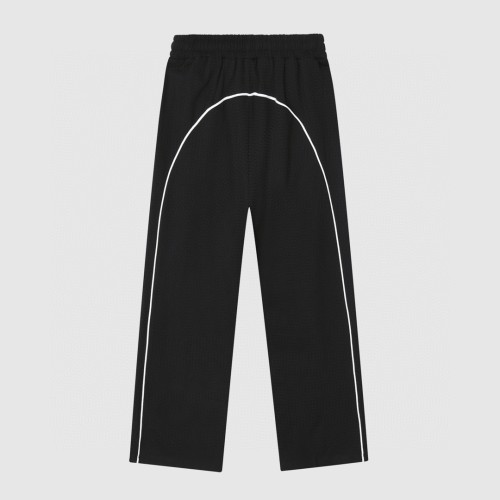 Balenciaga Luxury Brand Women Mens Pant SOCCER BAGGY SWEATPANTS IN BLACK/WHITE 777708TPVW31070 with Original Box   