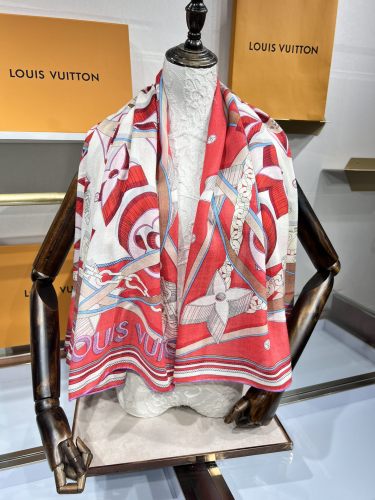 Louis Vuitton Scarves Womens Fashion Scarf with Original Box   