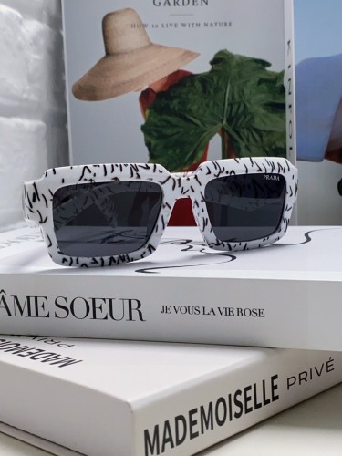 Prada Sunglasses Luxury Brand Men Womens Sunglasses with Original Box  