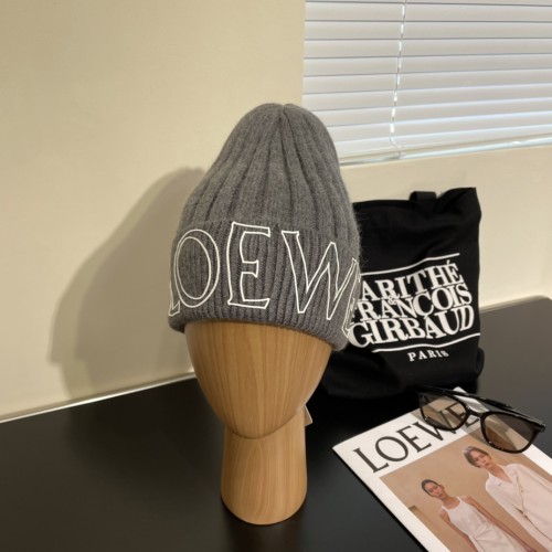 Loewe Womens Knit Hat Luxury Brand Design Loewe Hats with Original Box  