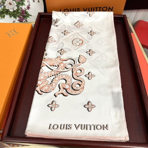 Louis Vuitton Scarves Womens Fashion Scarf with Original Box   
