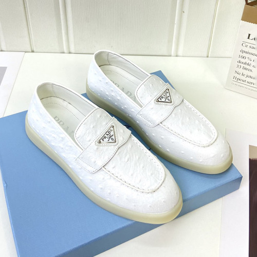 Prada Womens Shoes Casual Luxury Brand Fashion Loafers for Women with Original Box Whatsapp 
