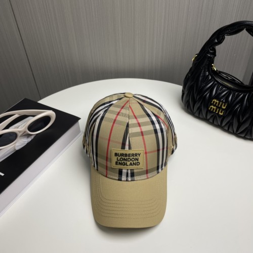Burberry Womens Mens Cap Baseball Hat Luxury Brand with Original Box  