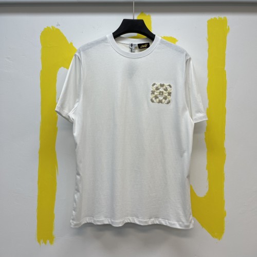 Loewe Luxury Brand Men Womens Short Sleeve T-Shirt   