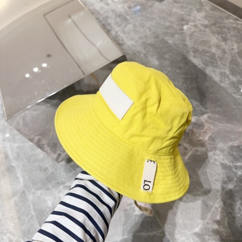 Loewe Men Womens Bucket Hat Luxury Brand Design Loewe Hats Fisherman hat in canvas with Original Box  