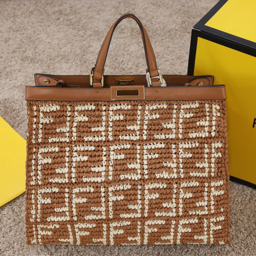 Fendi Womens Bag Shoulder Bags Luxury Brand PEEKABOO X-TOTE Fashion Bags for Women without Original Box  