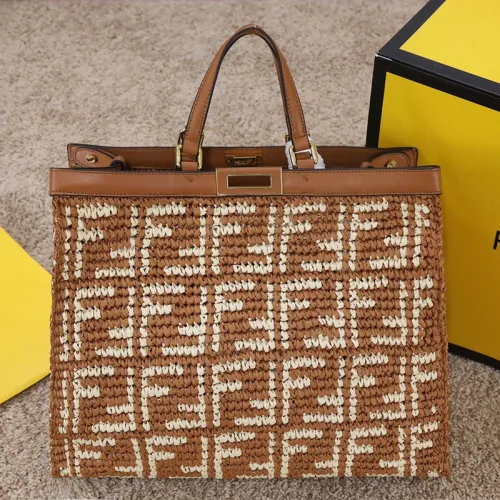 Fendi Womens Bag Shoulder Bags Luxury Brand PEEKABOO X-TOTE Fashion Bags for Women without Original Box  