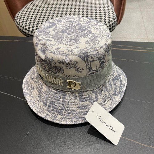Dior Men Womens Bucket Hat Luxury Brand Design Dior Cap with Original Box  
