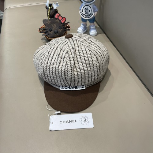 Chanel Womens Hats Luxury Brand Beret Hat with Original Box  