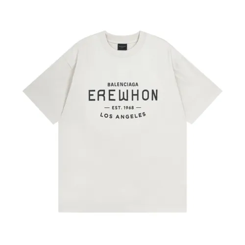 Balenciaga Luxury Brand Women Mens Short Sleeve T-Shirt   