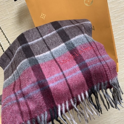 Louis Vuitton Scarves Men Womens Fashion Scarf with Original Box   
