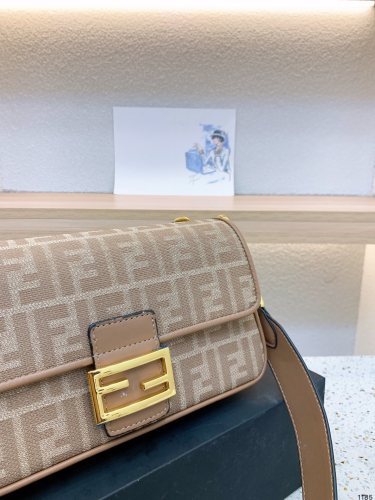Fendi Womens Bag Shoulder Bags Luxury Brand Baguette bag Fashion Bags for Women with Original Box 8BR600A72VF1AQA