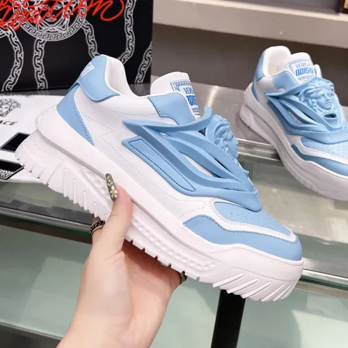 Versace Men Shoes Fashion Sneakers Luxury Brand Top Quality Breathable Versace Odissea Sneaker with Original Box whatsapp  