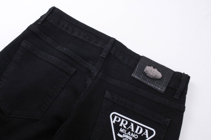 Prada Luxury Brand Women Mens Pant Jeans   