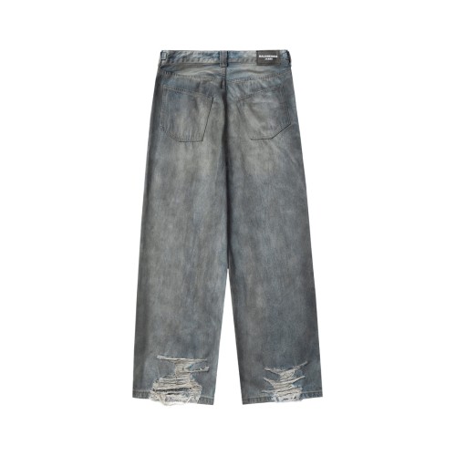 Balenciaga Luxury Brand Women Mens Pant Jeans with Original Box   