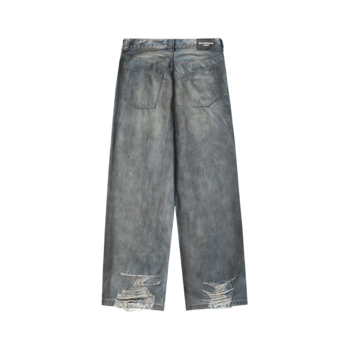 Balenciaga Luxury Brand Women Mens Pant Jeans with Original Box   