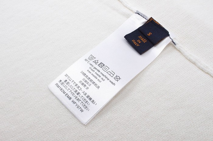 Louis Vuitton Luxury Brand Men Womens Short Sleeve T-Shirt Cotton Short-Sleeved Crewneck 1ABJ8L   