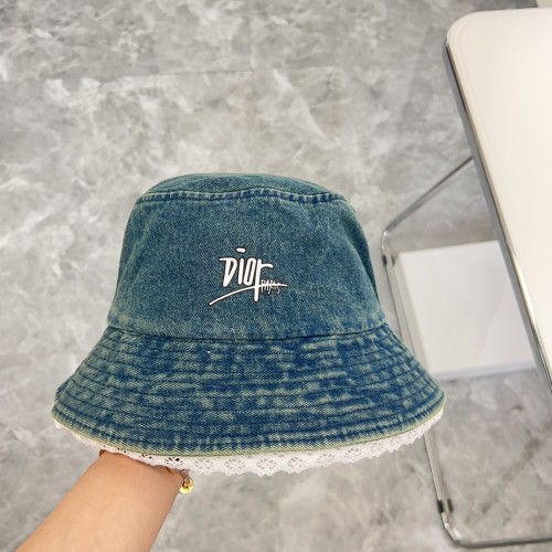 Dior Womens Bucket Hat Luxury Brand Design Dior Cap with Original Box  