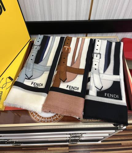 Fendi Scarves Men Womens Fashion Scarf110