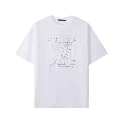 Louis Vuitton Luxury Brand Men Womens Short Sleeve T-Shirt   