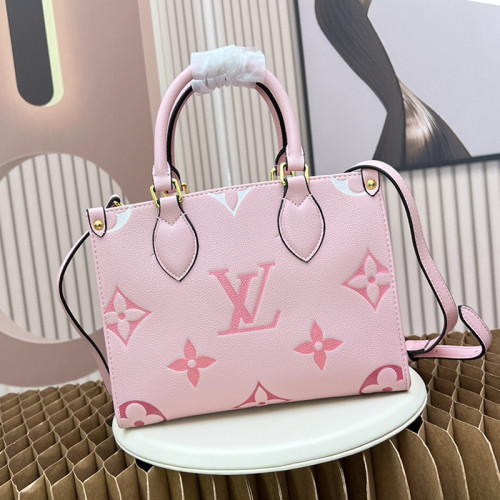 Louis Vuitton Womens Bags Handbags Luxury Brand LV ONTHEGO PM M58956 Handbags for Women with Original Box  