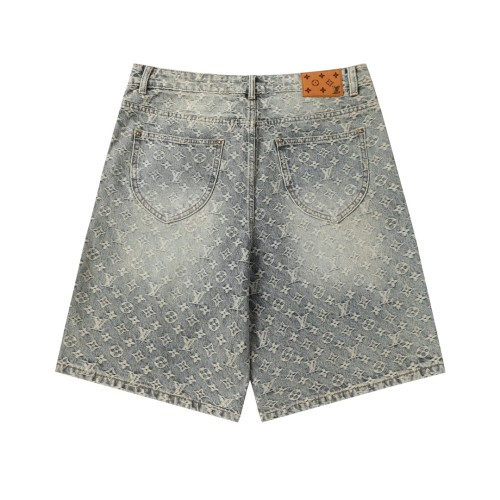 Louis Vuitton Luxury Brand Men Womens Pant Short Jeans   